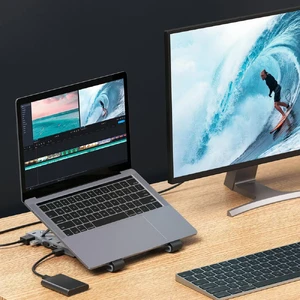 Хаб-подставка HyperDrive 7-in-1 USB-C Hub Stand для MacBook | iPad Pro - Фото 3