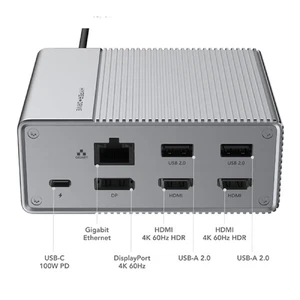 Хаб HyperDrive GEN2 10-in-1 USB-C Docking Station для MacBook - Фото 4