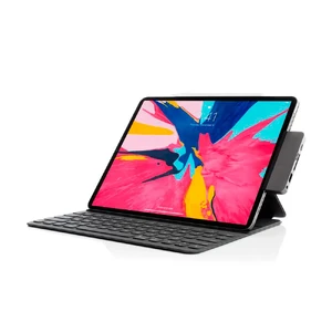 Хаб (адаптер) HyperDrive USB-C PD 6-in-1 для iPad Pro | Air 4 Space Gray - Фото 3