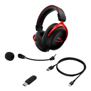 Беспроводные наушники HyperX Cloud II Wireless Black-Red - Фото 6