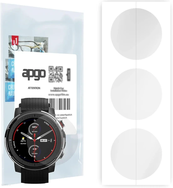 Гидрогелевая защитная пленка iLoungeMax Hydrogel Clear для Amazfit Stratos
