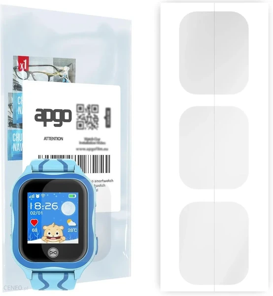 Гидрогелевая защитная пленка iLoungeMax Hydrogel Clear для Fitbit Sense (4 шт.)