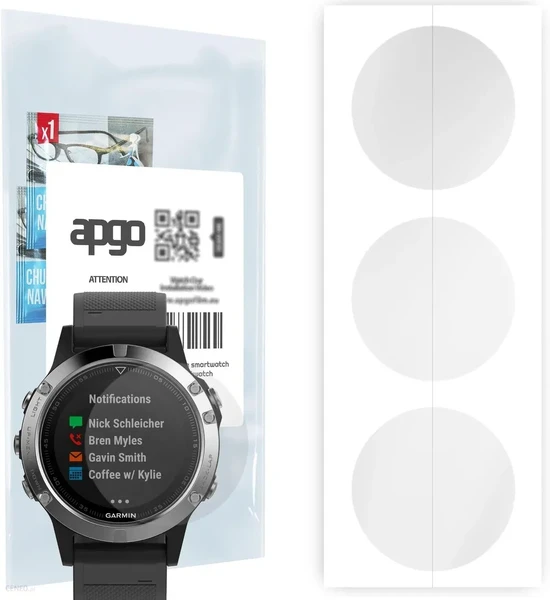Гідрогелева захисна плівка iLoungeMax Hydrogel Clear для Garmin Epix (Gen 2)