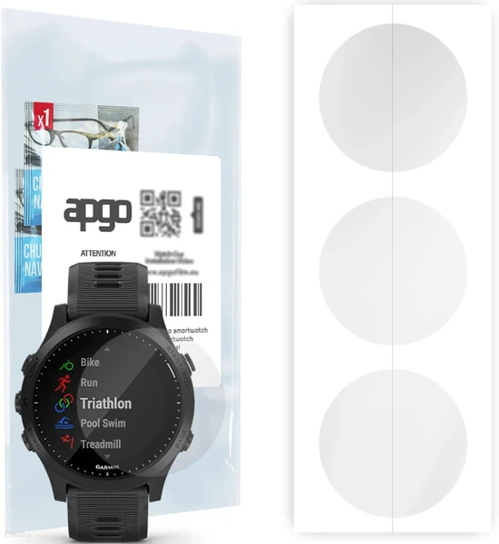 Гідрогелева захисна плівка iLoungeMax Hydrogel Clear для Garmin Forerunner 945 у Дніпрі