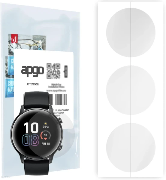 Гидрогелевая защитная пленка iLoungeMax Hydrogel Clear для Honor Magic Watch 2 42mm