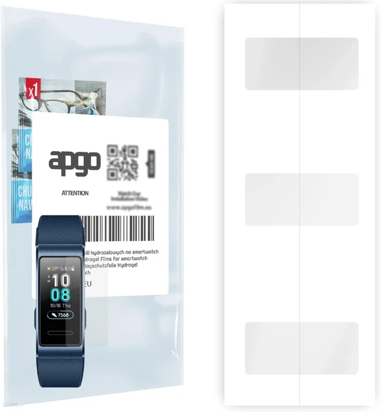 Гидрогелевая защитная пленка iLoungeMax Hydrogel Clear для Huawei Band 6