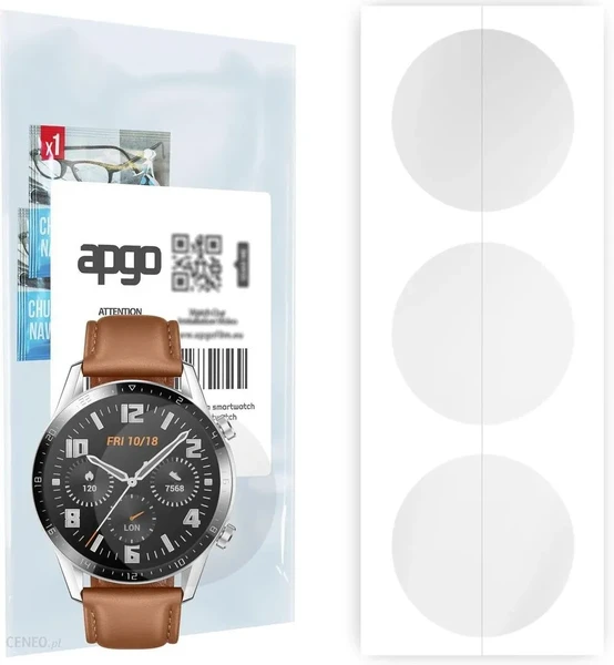 Гідрогелева захисна плівка iLoungeMax Hydrogel Clear для Huawei Watch GT 2 42mm у Дніпрі