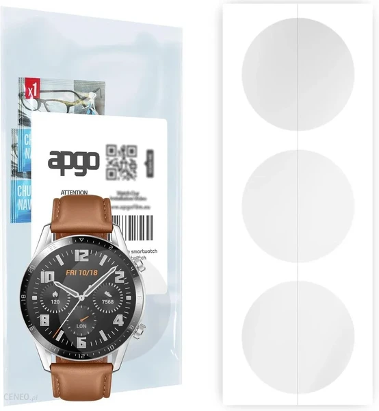 Гидрогелевая защитная пленка iLoungeMax Hydrogel Clear для Huawei Watch GT 2 46mm