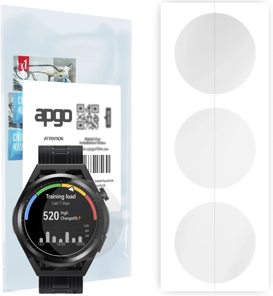 Гидрогелевая защитная пленка iLoungeMax Hydrogel Clear для Huawei Watch GT