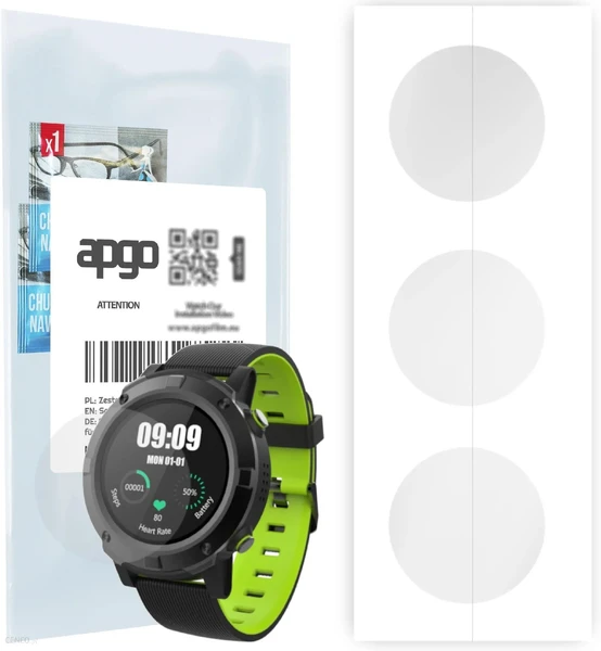Гидрогелевая защитная пленка iLoungeMax Hydrogel Clear для Garmin Forerunner 935