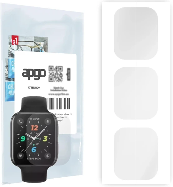 Гидрогелевая защитная пленка iLoungeMax Hydrogel Clear для Oppo Watch 46mm