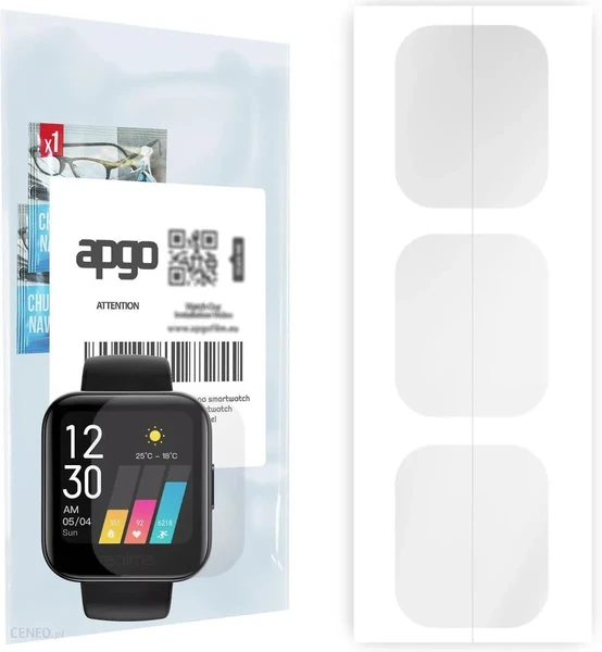 Гидрогелевая защитная пленка iLoungeMax Hydrogel Clear для Realme Watch в Кривом Роге