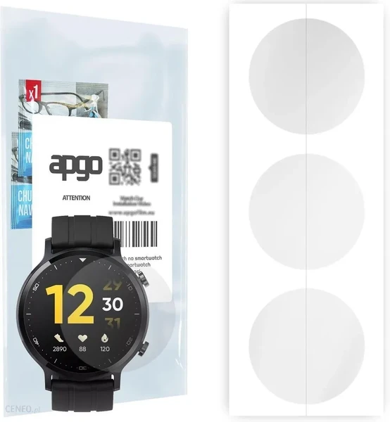Гідрогелева захисна плівка iLoungeMax Hydrogel Clear для Realme Watch S Pro у Дніпрі