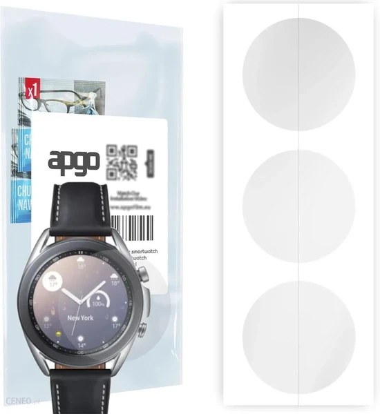 Гидрогелевая защитная пленка iLoungeMax Hydrogel Clear для Samsung Galaxy Watch 3 41mm