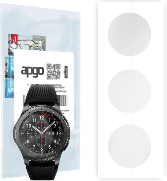 Гидрогелевая защитная пленка iLoungeMax Hydrogel Clear для Samsung Gear S3 в Кривом Роге
