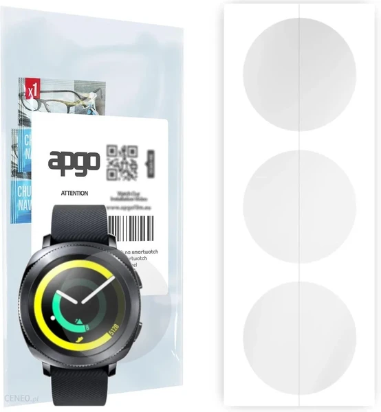 Гідрогелева захисна плівка iLoungeMax Hydrogel Clear для Oppo Watch Free