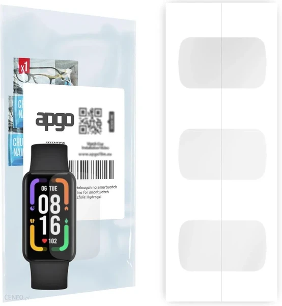 Гідрогелева захисна плівка iLoungeMax Hydrogel Clear для Xiaomi Redmi Smart Band Pro