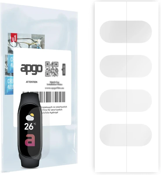 Гидрогелевая защитная пленка iLoungeMax Hydrogel Clear для Xiaomi Mi Band 7
