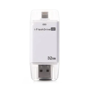 USB-флешка iLoungeMax i-FlashDevice HD 32GB Silver для iPhone | iPad | iPod
