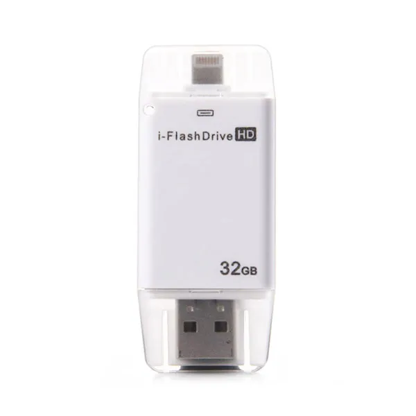 USB-флешка iLoungeMax i-FlashDevice HD 32GB Silver для iPhone | iPad | iPod