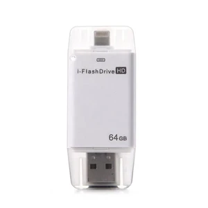 USB-флешка iLoungeMax i-FlashDevice HD 64GB Silver для iPhone | iPad | iPod