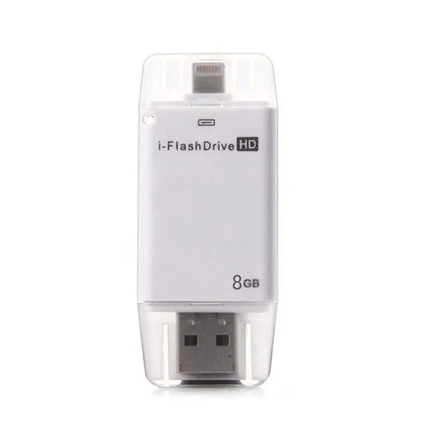 USB-флешка iLoungeMax i-FlashDevice HD 8GB Silver для iPhone | iPad | iPod