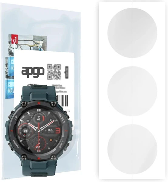 Гидрогелевая защитная пленка iLoungeMax Hydrogel Clear для Amazfit T-Rex 2