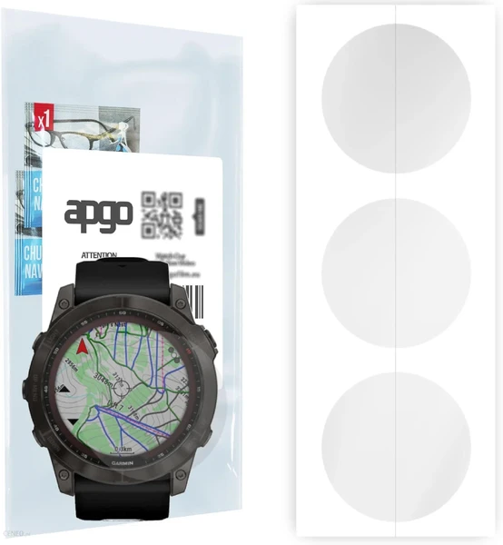 Гидрогелевая защитная пленка iLoungeMax Hydrogel Clear для Garmin Fenix 7X
