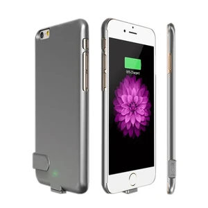 Ультратонкий чохол-акумулятор iMUCA Slim Power Gray для iPhone 6 Plus | 6s Plus - Фото 5