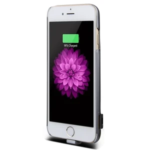 Ультратонкий чохол-акумулятор iMUCA Slim Power Gray для iPhone 6 Plus | 6s Plus - Фото 4