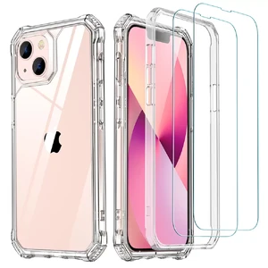 Протиударний чохол ESR Air Armor 360 Clear із захисним склом (2 шт.) для iPhone 13 X002YOWLQ7 - Фото 1