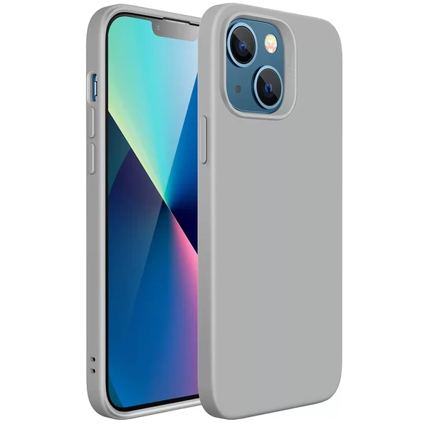 Силіконовий чохол ESR Cloud Soft Series Liquid Silicone Case Cover Gray для iPhone 13