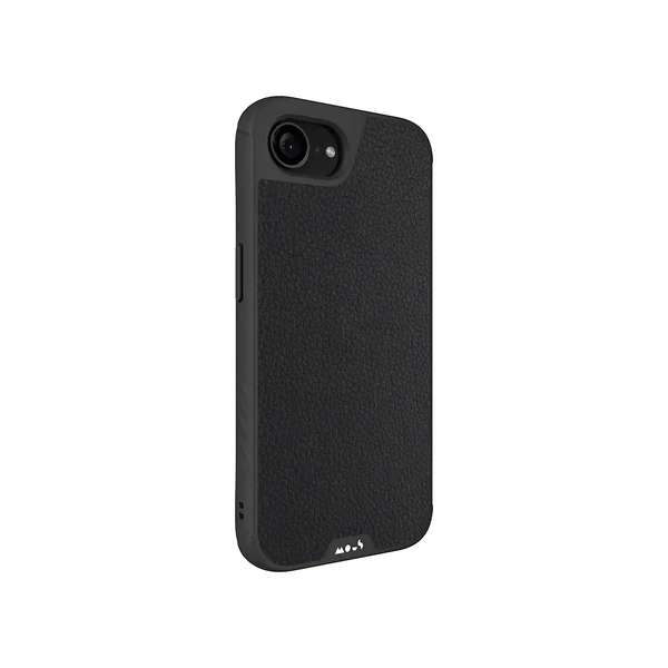 Чохол Mous Limitless 6.0 Compatible MagSafe Black Leather для iPhone 16e