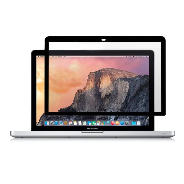 Захисна плівка iLoungeMax ibovder Frame Screen Protector Black для MacBook Pro 13" (2016 – 2022) | Air (2018 – 2020)