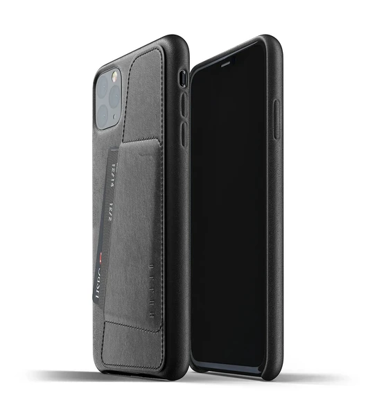 Шкіряний чохол MUJJO Full Leather Wallet Case Black для iPhone 11 Pro у Вінниці