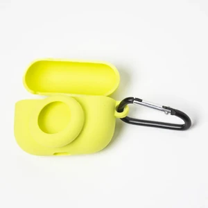 Силиконовый чехол с карабином iLoungeMax 2-in-1 Yellow для AirPods Pro | AirTag - Фото 4