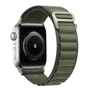 Ремінець iLoungeMax Alpine Loop Green для Apple Watch Ultra 49mm | 45mm | 44mm | 42mm