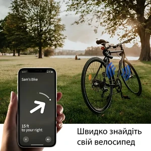 Велосипедное крепления iLoungeMax Universal Bicycle Tracker Black для AirTag на раму - Фото 5