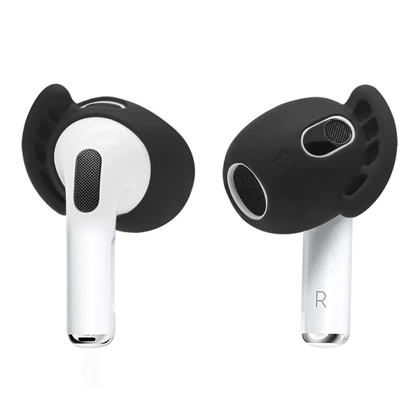 Силіконові накладки iLoungeMax Black для Apple AirPods 3