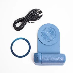 Магнитный держатель-зарядка iLoungeMax Camera Handle Photo Holder MagSafe Blue для iPhone | Android - Фото 3