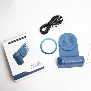 Магнитный держатель-зарядка iLoungeMax Camera Handle Photo Holder MagSafe Blue для iPhone | Android - Фото 2