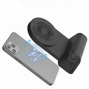 Магнитный держатель-зарядка iLoungeMax Camera Handle Photo Holder MagSafe Black для iPhone | Android - Фото 4