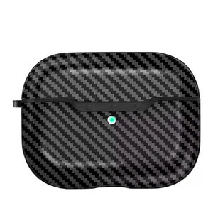 Защитный чехол c карабином iLoungeMax Black для AirPods Pro 2  - Фото 1
