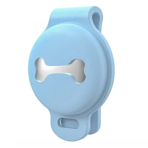 Чохол на нашийник iLoungeMax Clip Blue для Apple AirTag  - Фото 1