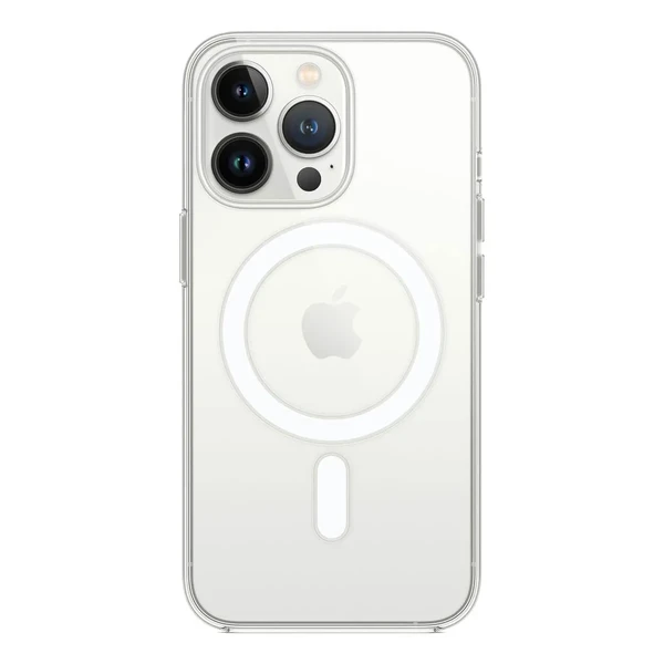 Прозрачный силиконовый чехол iLoungeMax Clear Case MagSafe для iPhone 13 Pro Max OEM (с поддержкой анимации)