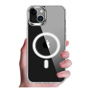 Прозрачный силиконовый чехол iLoungeMax Clear Case with MagSafe для iPhone 14 Plus - Фото 2