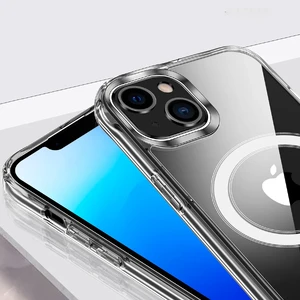 Прозрачный силиконовый чехол iLoungeMax Clear Case with MagSafe для iPhone 14 Plus - Фото 4