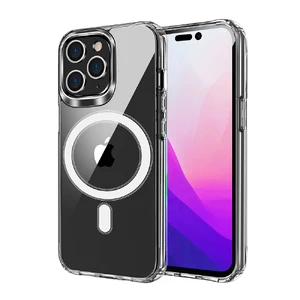 Прозорий силіконовий чохол iLoungeMax Clear Case with MagSafe для iPhone 14 Pro