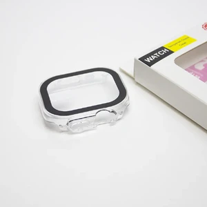 Захисний чохол зі склом iLoungeMax Clear Premium Case PC+Glass для Apple Watch Ultra 49mm - Фото 3