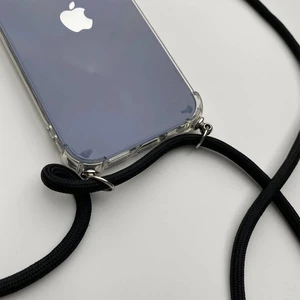 Прозорий чохол на шнурку iLoungeMax Crossbody Case Soft TPU Clear для iPhone 12 | 12 Pro - Фото 3